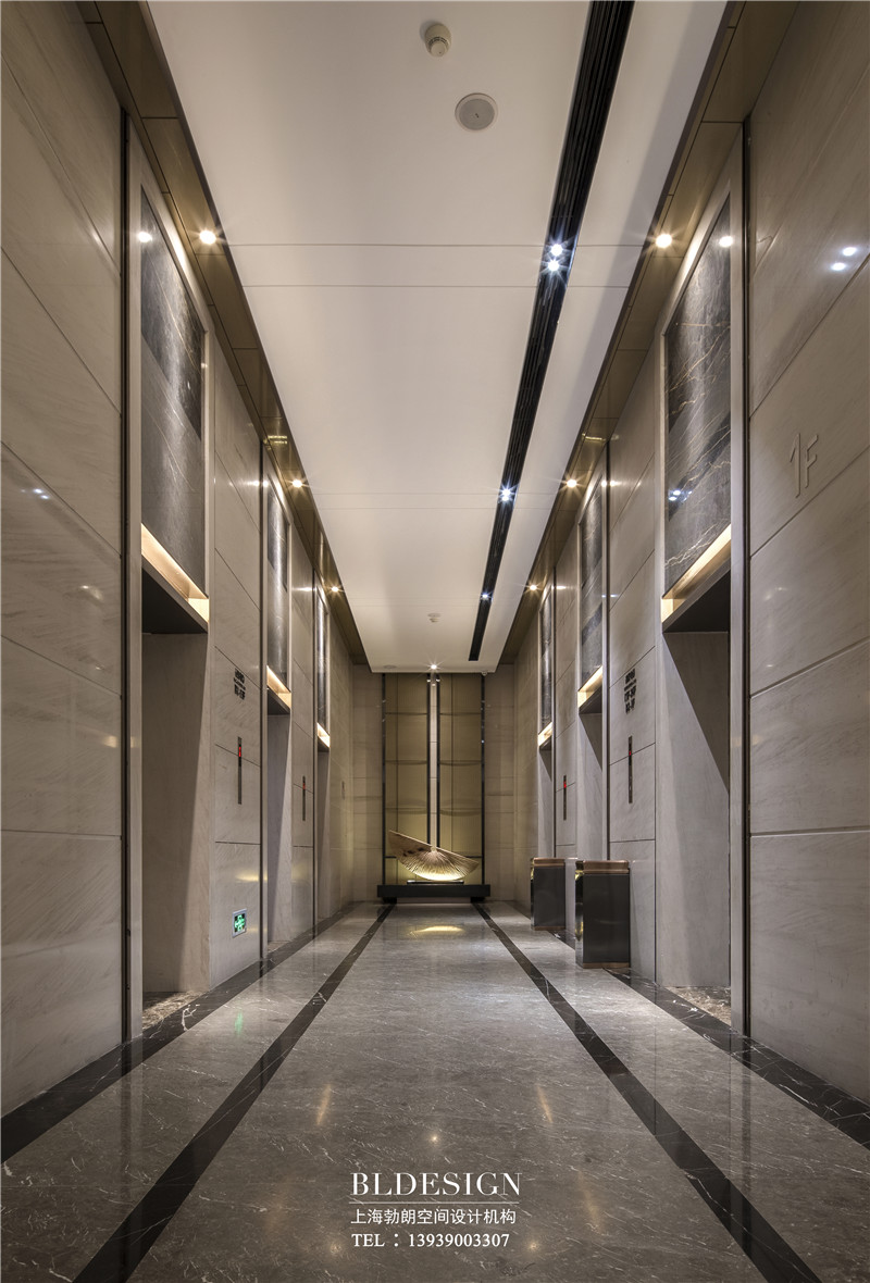 鄭州銘匯文華酒店電梯廳設(shè)計(jì) 鄭州銘匯文華酒店電梯廳設(shè)計(jì)