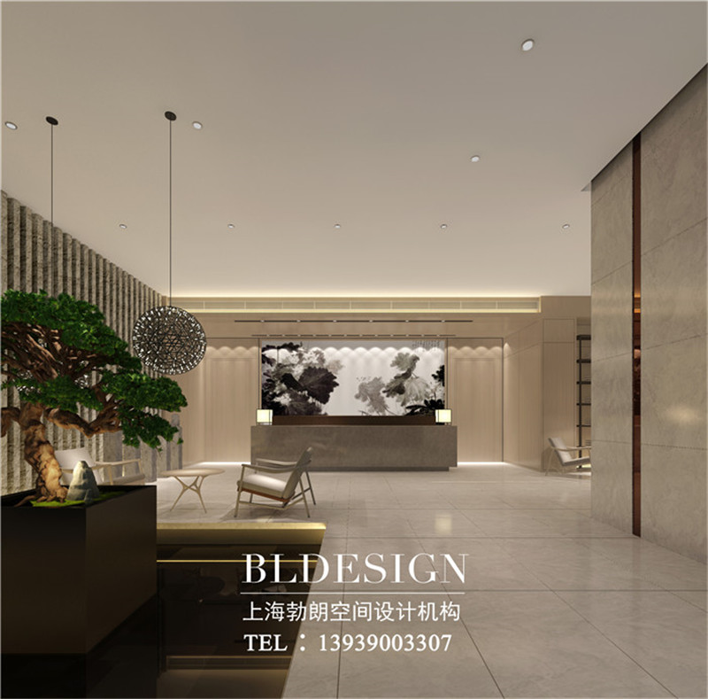 鄭州文舍精品酒店大堂設(shè)計(jì)