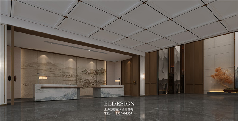 項(xiàng)城德銀三星酒店大廳裝修設(shè)計(jì)效果圖 項(xiàng)城德銀三星酒店大廳裝修設(shè)計(jì)效果圖