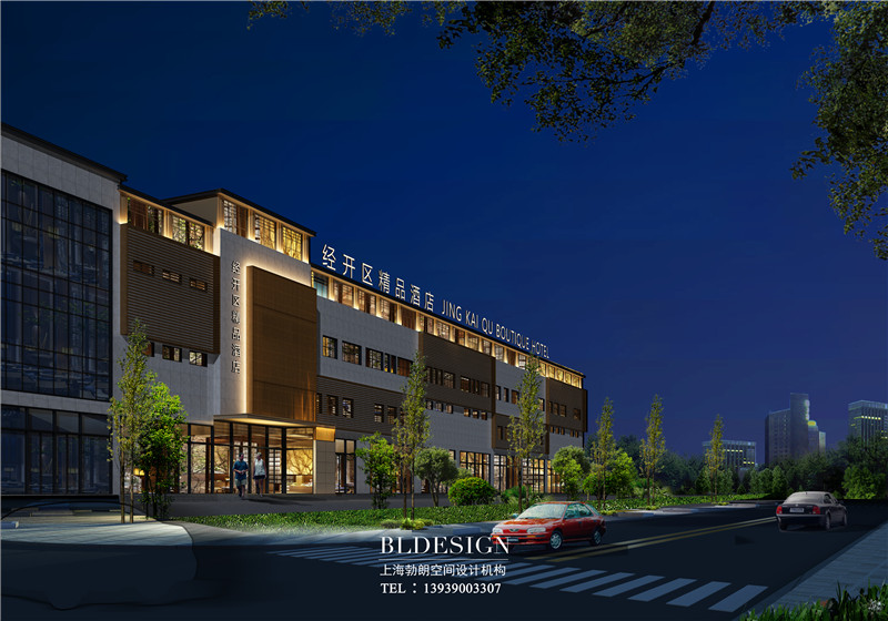 仟那精品酒店外觀設(shè)計效果圖 仟那精品酒店外觀設(shè)計效果圖