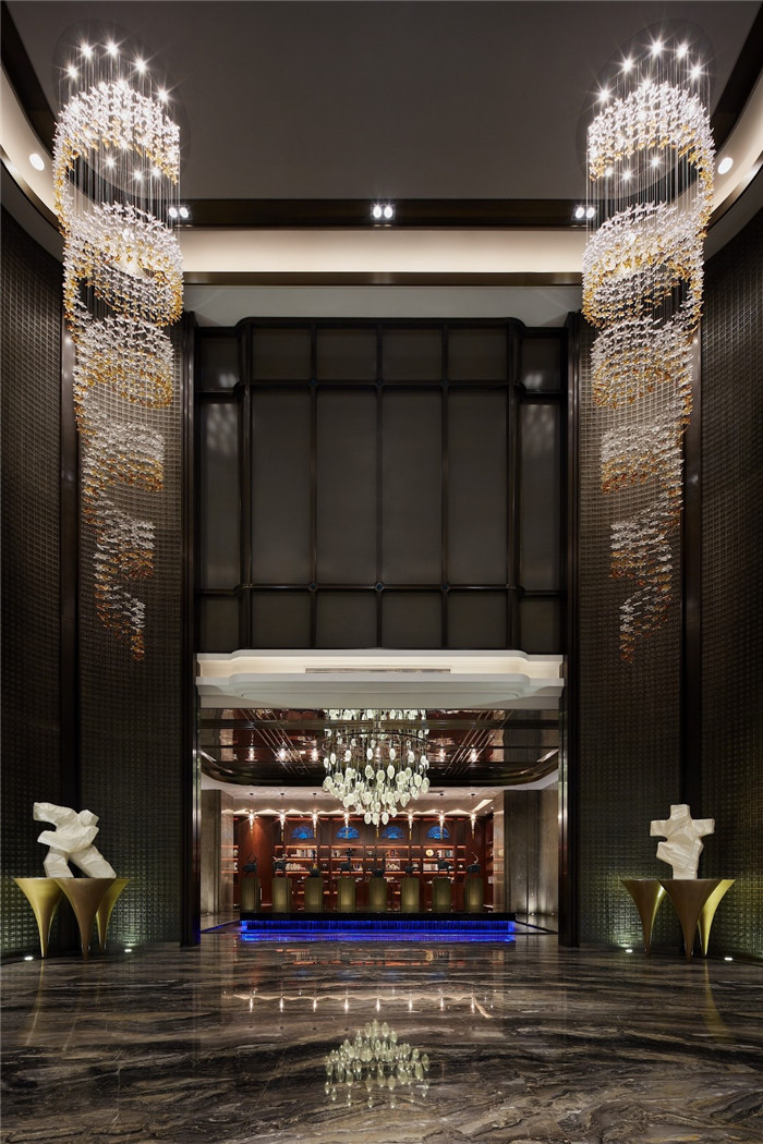 安且吉兮東方禪意精品酒店大堂設(shè)計圖