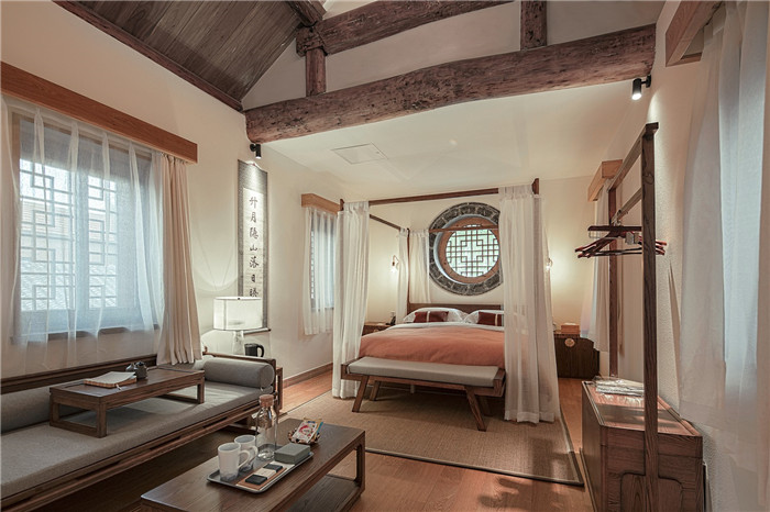 山東濟南百花洲古建筑落群改精品酒店客房設計方案 山東濟南百花洲古建筑落群改精品酒店客房設計方案
