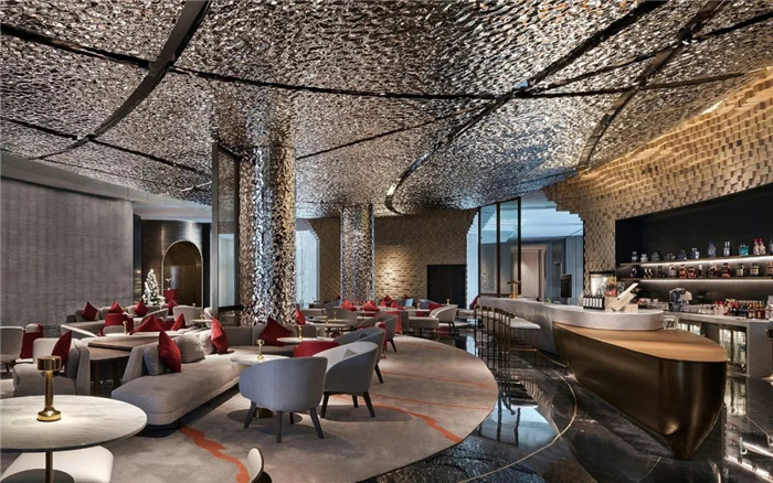 知名酒店設計公司楊邦勝新作:南京金鷹G酒店大堂吧設計 知名酒店設計公司楊邦勝新作:南京金鷹G酒店大堂吧設計