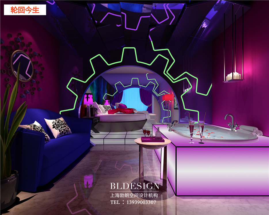 安陽情侶酒店設計公司-主題客房設計圖 安陽情侶酒店設計公司-主題客房設計圖