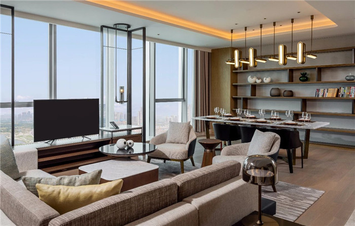 酒店套房客廳設計-現(xiàn)代手法演繹西蜀風情 四川首家萬怡酒店設計賞析 酒店套房客廳設計-現(xiàn)代手法演繹西蜀風情 四川首家萬怡酒店設計賞析