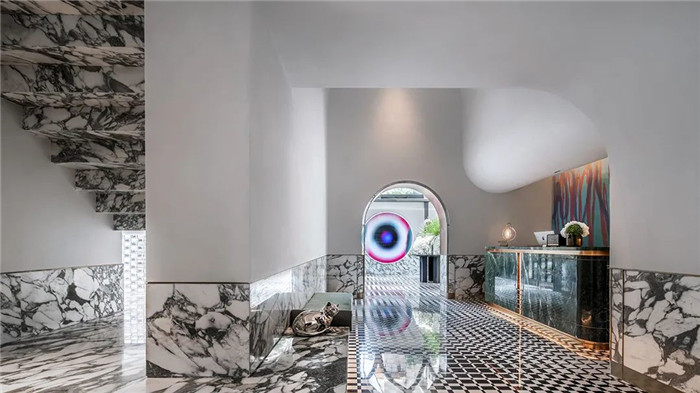 酒店大堂接待區(qū)設(shè)計-Art Deco復(fù)古懷舊風(fēng)音樂主題精品酒店設(shè)計案例 酒店大堂接待區(qū)設(shè)計-Art Deco復(fù)古懷舊風(fēng)音樂主題精品酒店設(shè)計案例