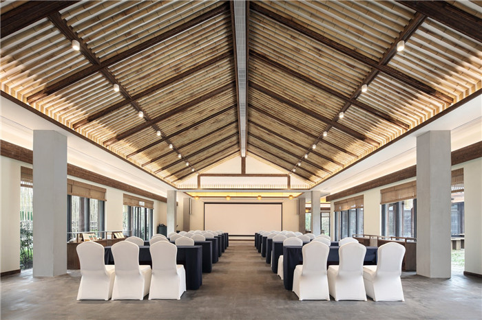 酒店會議廳設計-以當?shù)厝宋臑橹黝}的九華山禪居度假酒店設計方案 酒店會議廳設計-以當?shù)厝宋臑橹黝}的九華山禪居度假酒店設計方案