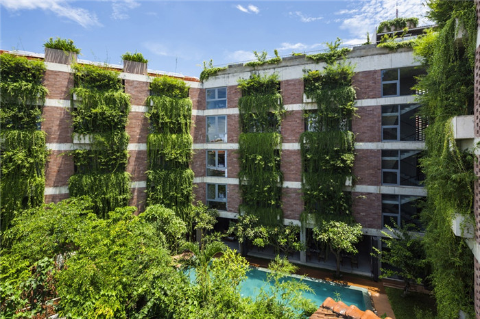 綠植酒店外觀設(shè)計(jì)-連接人與自然的Atlas精品酒店設(shè)計(jì)方案