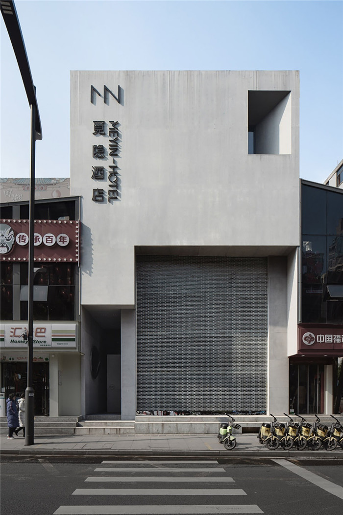 外觀設計-鬧市中的覓隱精品酒店設計方案 外觀設計-鬧市中的覓隱精品酒店設計方案