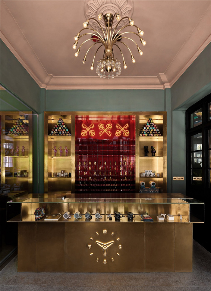 酒店大廳接待臺設計-杭州ARTDECO復古風精品酒店改造設計方案 酒店大廳接待臺設計-杭州ARTDECO復古風精品酒店改造設計方案