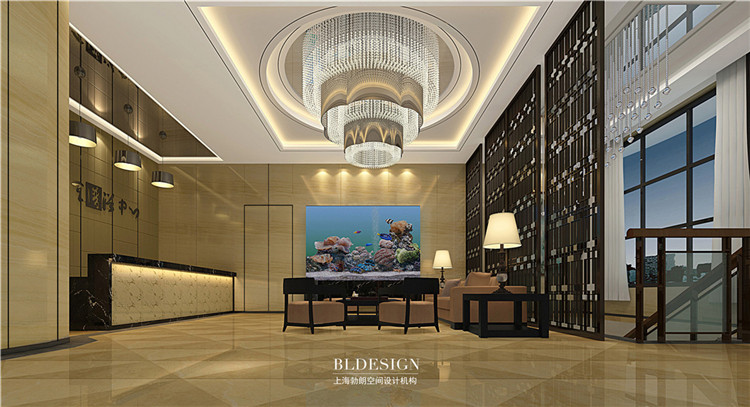 接待前廳設(shè)計-水浴海天溫泉洗浴酒店設(shè)計效果圖 接待前廳設(shè)計-水浴海天溫泉洗浴酒店設(shè)計效果圖