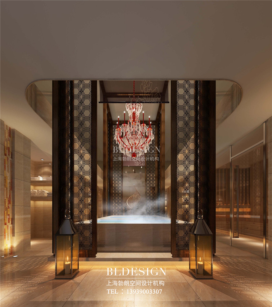 女浴區(qū)設計-信陽沁園春公館洗浴酒店設計案例 女浴區(qū)設計-信陽沁園春公館洗浴酒店設計案例