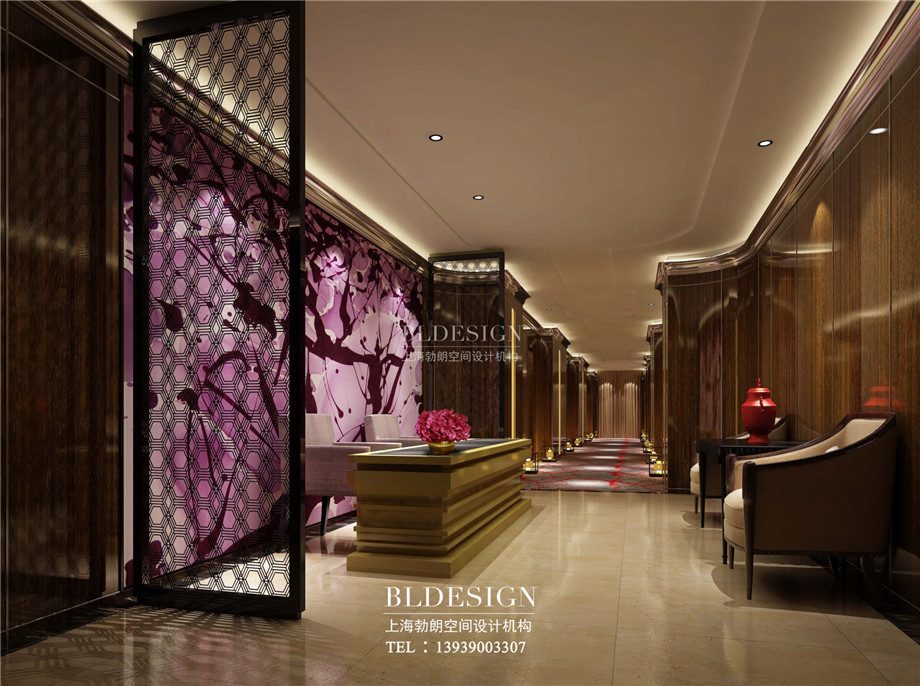 賓客接待區(qū)設計-信陽沁園春公館洗浴酒店設計案例 賓客接待區(qū)設計-信陽沁園春公館洗浴酒店設計案例