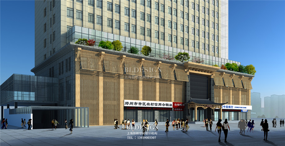 鄭州瀾亭湯泉汗蒸廣場門頭設(shè)計(jì)效果圖 鄭州瀾亭湯泉汗蒸廣場門頭設(shè)計(jì)效果圖