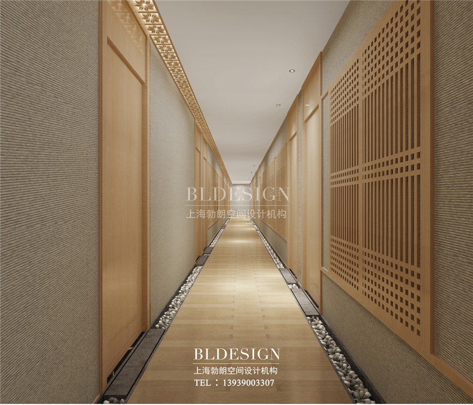 鄭州瀾亭湯泉汗蒸廣場走廊設(shè)計(jì)效果圖 鄭州瀾亭湯泉汗蒸廣場走廊設(shè)計(jì)效果圖