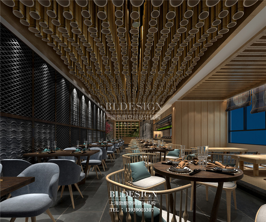 鄭州瀾亭湯泉汗蒸廣場自助餐廳設(shè)計(jì)效果圖 鄭州瀾亭湯泉汗蒸廣場自助餐廳設(shè)計(jì)效果圖