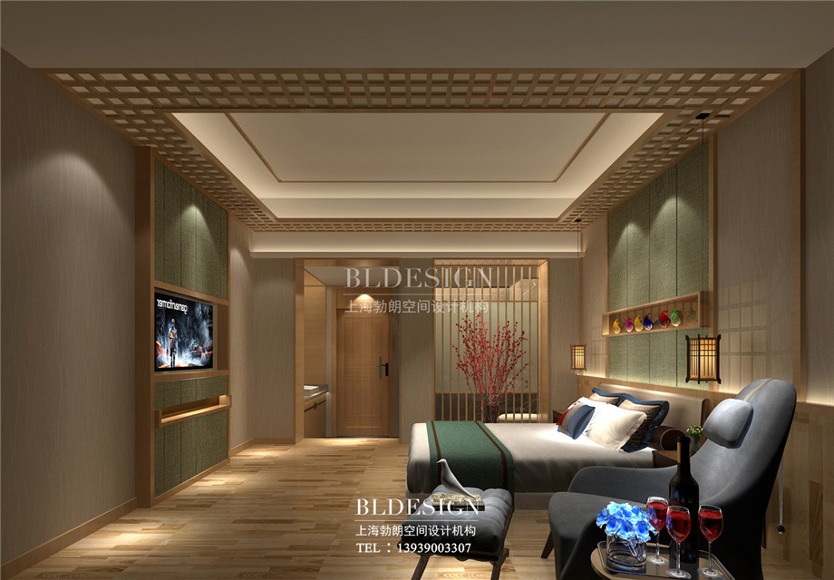 鄭州瀾亭湯泉汗蒸廣場客房設(shè)計(jì)效果圖 鄭州瀾亭湯泉汗蒸廣場客房設(shè)計(jì)效果圖