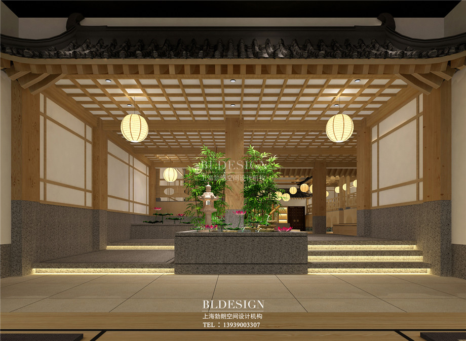 鄭州百樂湯沐浴汗蒸館設計案例效果圖