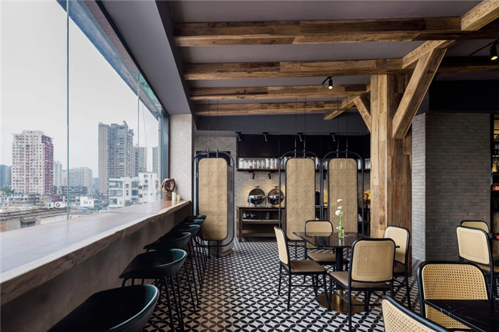 餐廳設(shè)計-老建筑改造酒店 海派風情精品酒店改造設(shè)計方案 餐廳設(shè)計-老建筑改造酒店 海派風情精品酒店改造設(shè)計方案