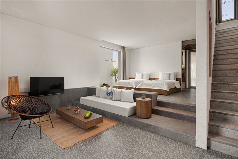 雙床房設(shè)計-Voyage Torba Hotel 土耳其小鎮(zhèn)度假精品酒店設(shè)計 雙床房設(shè)計-Voyage Torba Hotel 土耳其小鎮(zhèn)度假精品酒店設(shè)計