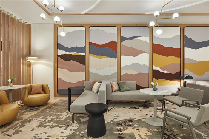酒店設計師和藝術家的合作：蒙特利爾萬豪酒店設計