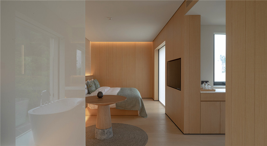 原木色無風(fēng)格酒店設(shè)計 沂水花間堂精品酒店設(shè)計賞析 原木色無風(fēng)格酒店設(shè)計 沂水花間堂精品酒店設(shè)計賞析