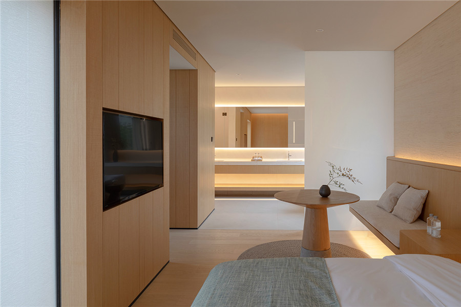 原木色無風(fēng)格酒店設(shè)計 沂水花間堂精品酒店設(shè)計賞析 原木色無風(fēng)格酒店設(shè)計 沂水花間堂精品酒店設(shè)計賞析