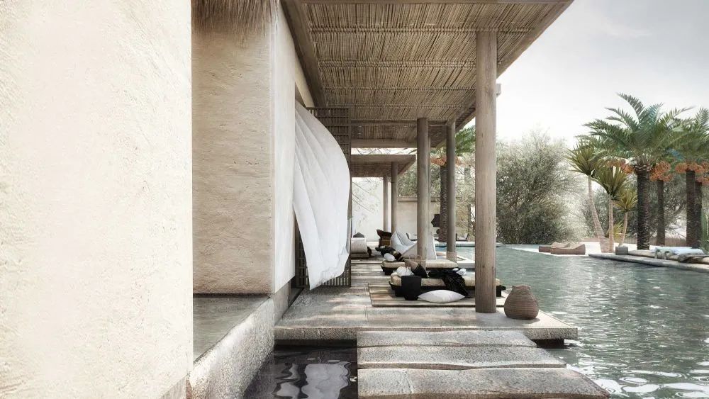 希臘 Residence in Abu Dhabi 民宿泳池設(shè)計(jì)賞析 希臘 Residence in Abu Dhabi 民宿泳池設(shè)計(jì)賞析