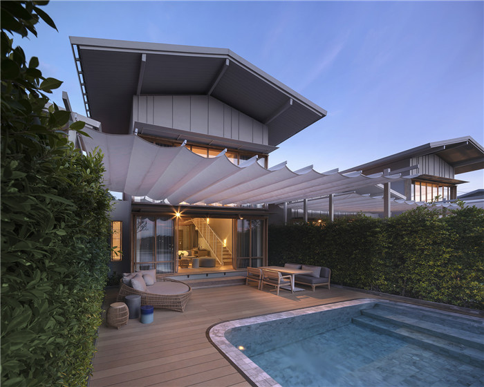 國外輕松簡單的別墅式度假酒店設(shè)計案例 國外輕松簡單的別墅式度假酒店設(shè)計案例