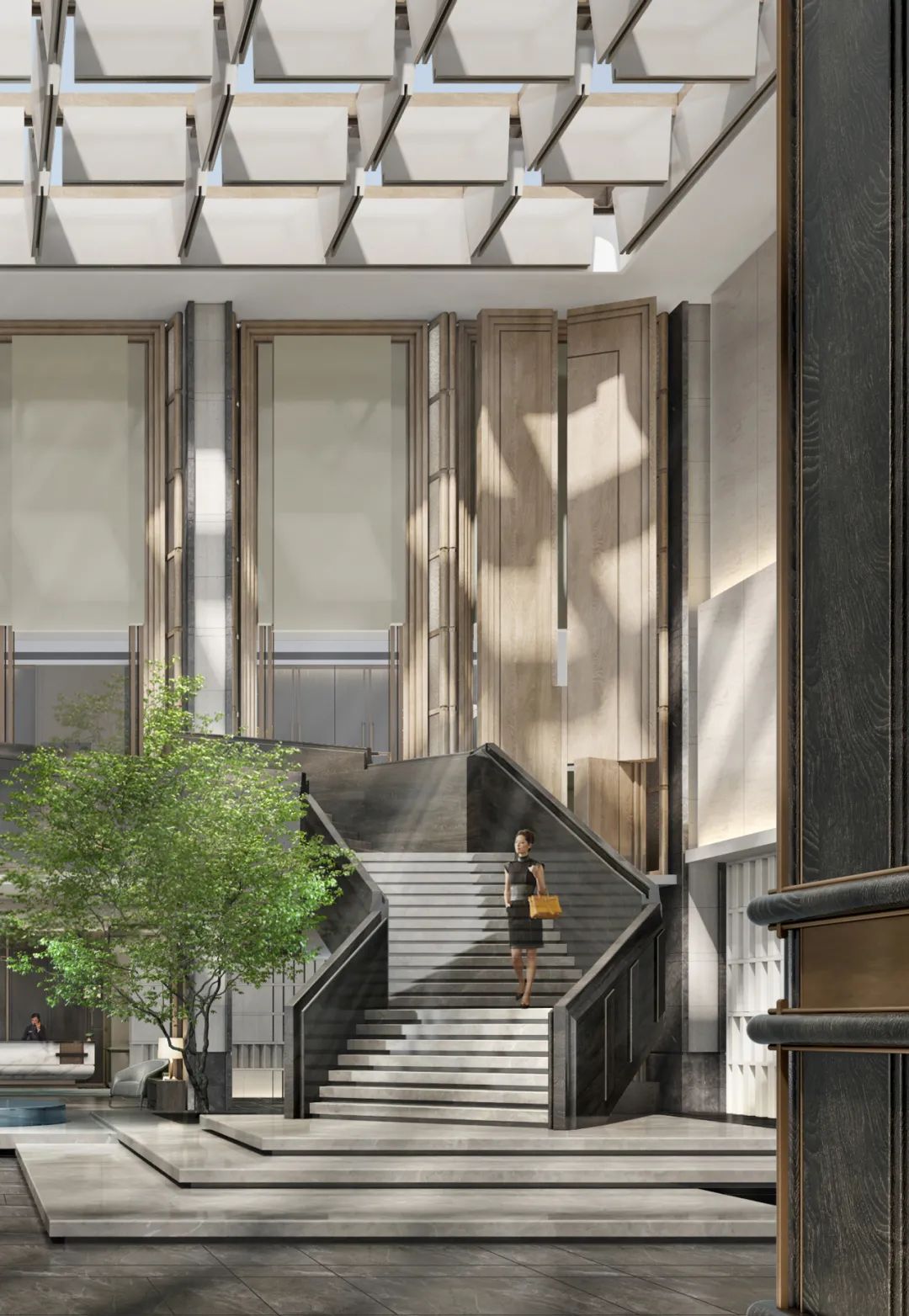 北京睿世五星級酒店大廳翻新改造設(shè)計效果圖 北京睿世五星級酒店大廳翻新改造設(shè)計效果圖