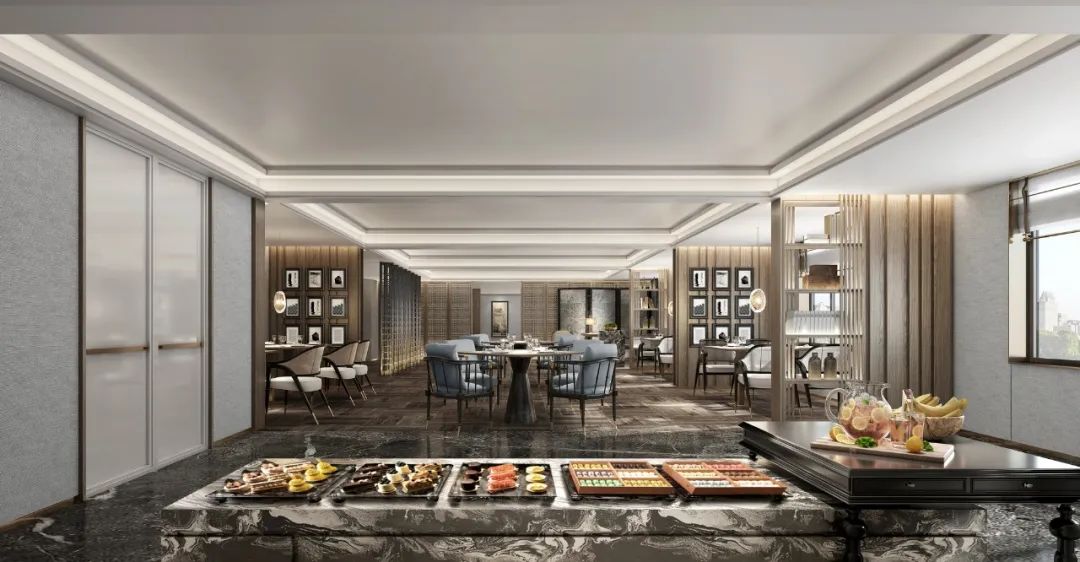 北京睿世五星級酒店餐廳翻新改造設(shè)計效果圖 北京睿世五星級酒店餐廳翻新改造設(shè)計效果圖