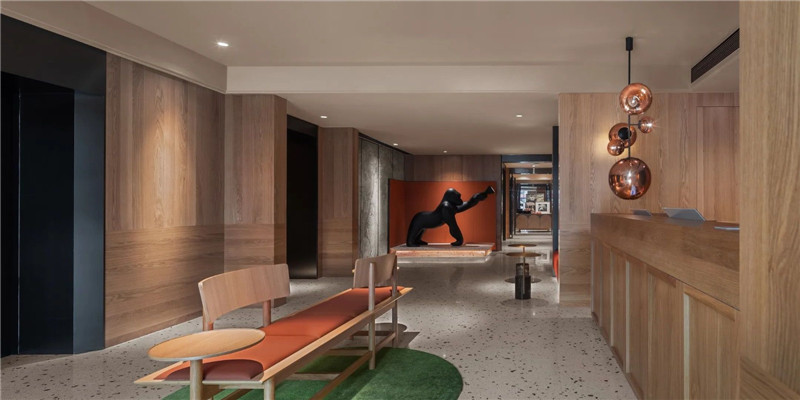 大堂設(shè)計(jì)-成都熊貓很困精品主題酒店設(shè)計(jì)方案賞析