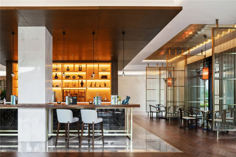 新中式度假酒店設(shè)計(jì)推薦:蘇州東太湖大酒店大堂吧計(jì) 新中式度假酒店設(shè)計(jì)推薦:蘇州東太湖大酒店大堂吧計(jì)