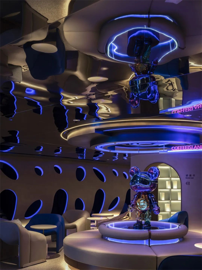 迎合年輕人的太空宇宙未來湯泉生活館設計案例 迎合年輕人的太空宇宙未來湯泉生活館設計案例