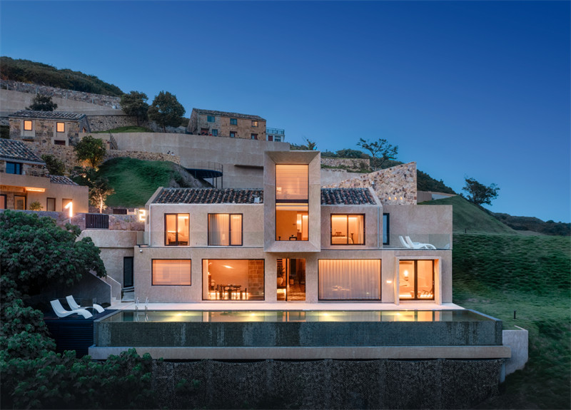 海邊石頭房改民宿  臺(tái)州石塘奢野既來(lái)民宿設(shè)計(jì)